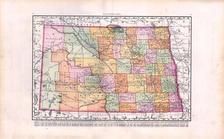 North Dakota State Map, Richland County 1897